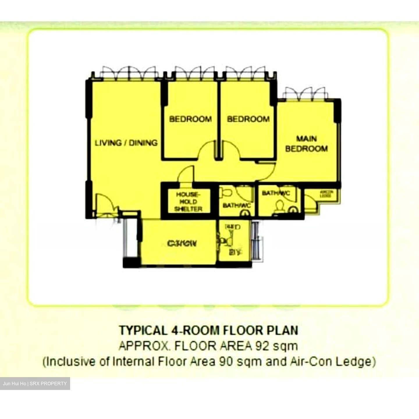 Blk 471B Hougang Parkview (Hougang), HDB 4 Rooms #547407651